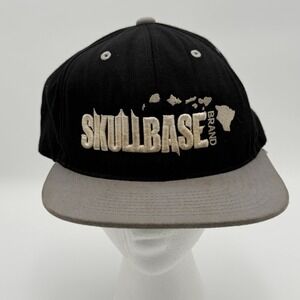 Skullbase SKB Maui Hawaii OG‎ JAWS Snapback Hat Cap Black One Size